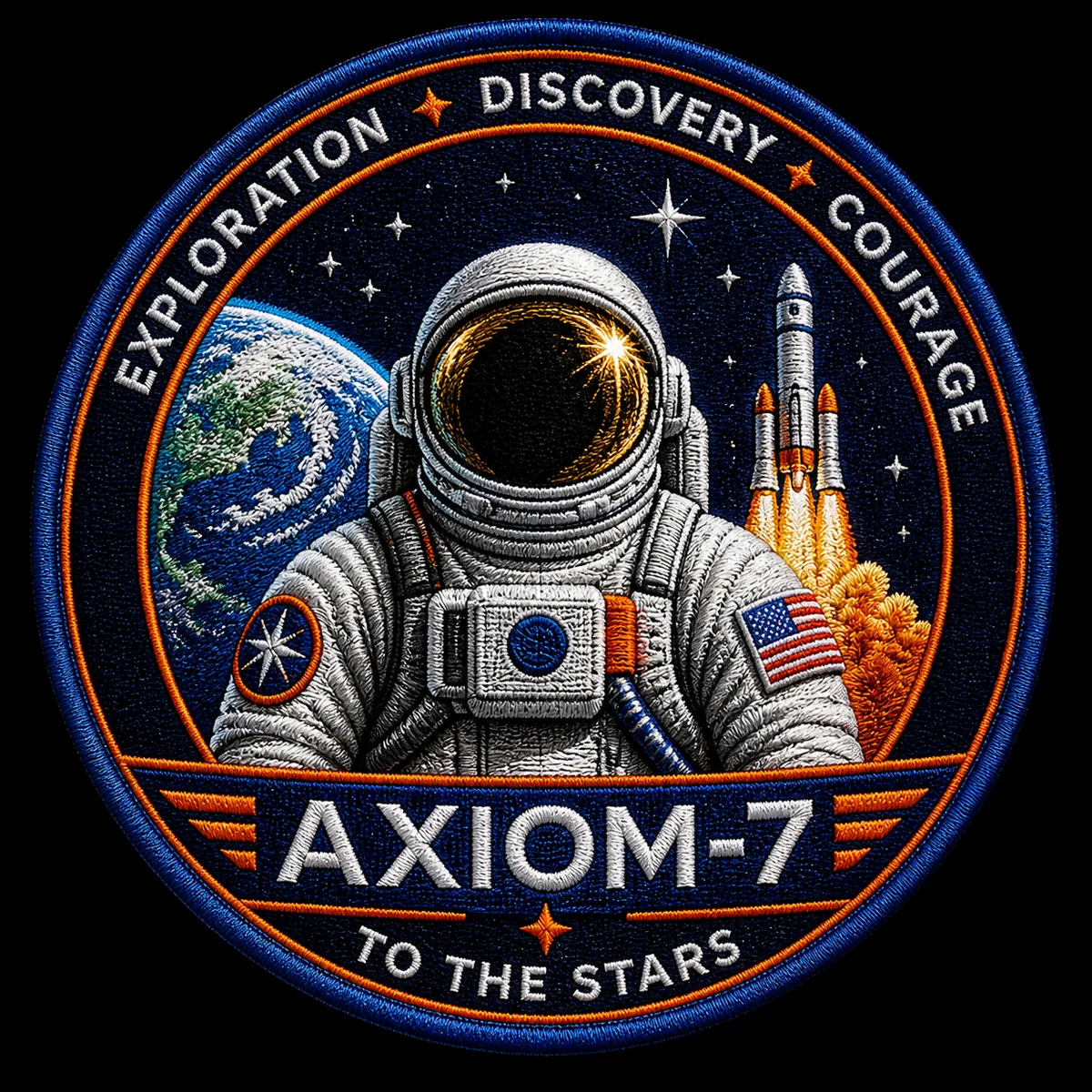 Custom Astronaut Patch