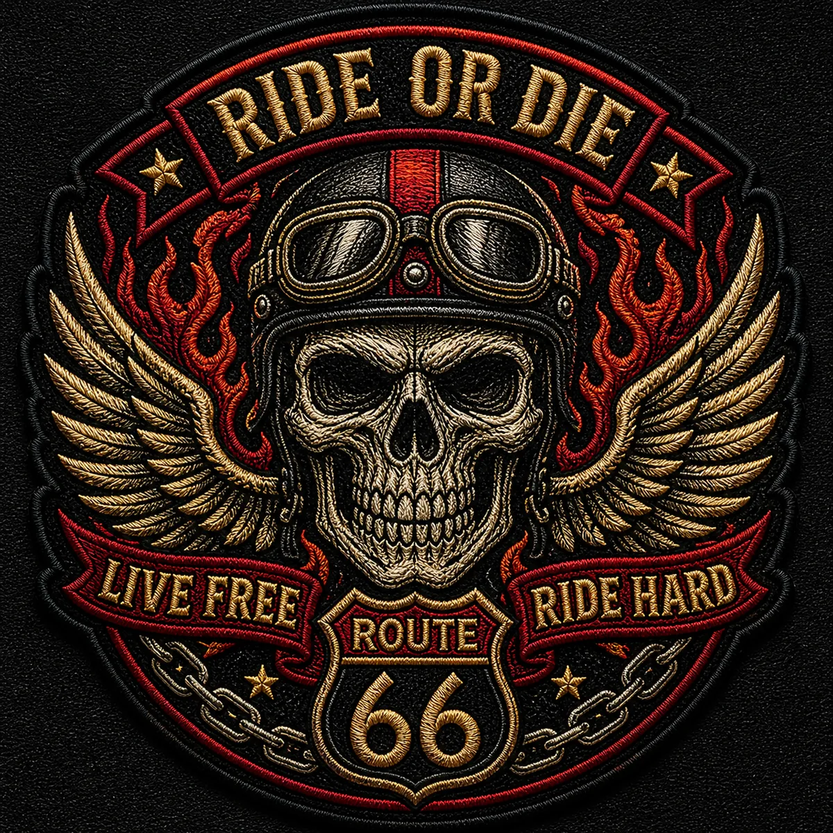 Motorcycle Club Patch